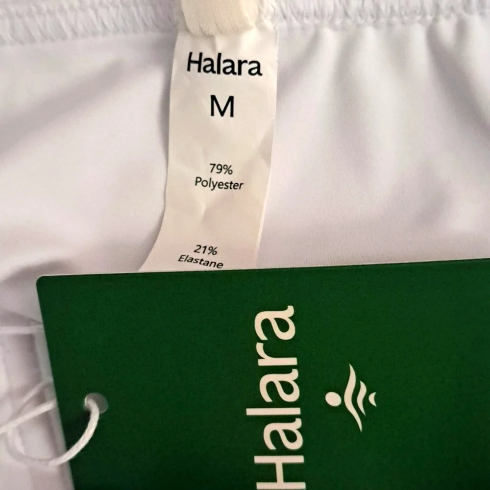 MEDIUM HALARA HIGH WAISTED BUTTON STRAIGHT LEG CASUAL PANT - Picture 8 of 8